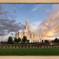 Payson Utah Pink Dividing The Light