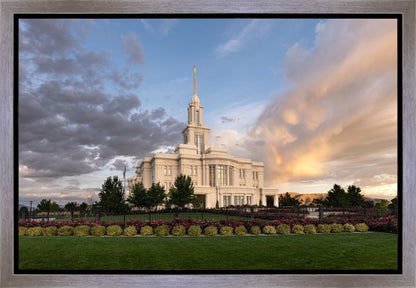 Payson Utah Pink Dividing The Light
