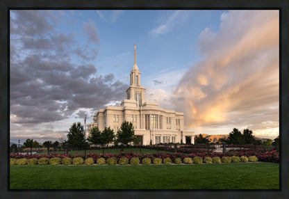 Payson Utah Pink Dividing The Light
