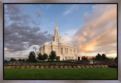 Payson Utah Pink Dividing The Light