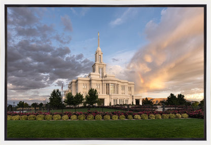 Payson Utah Pink Dividing The Light