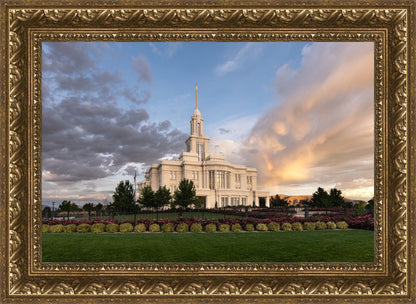 Payson Utah Pink Dividing The Light