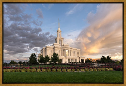 Payson Utah Pink Dividing The Light