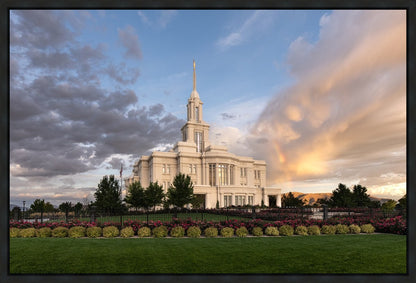 Payson Utah Pink Dividing The Light