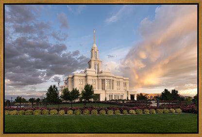 Payson Utah Pink Dividing The Light
