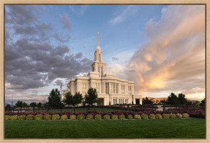 Payson Utah Pink Dividing The Light