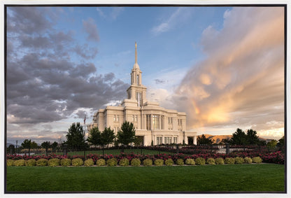 Payson Utah Pink Dividing The Light