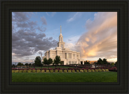 Payson Utah Pink Dividing The Light