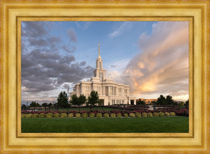 Payson Utah Pink Dividing The Light