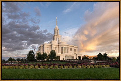 Payson Utah Pink Dividing The Light