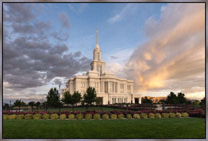 Payson Utah Pink Dividing The Light