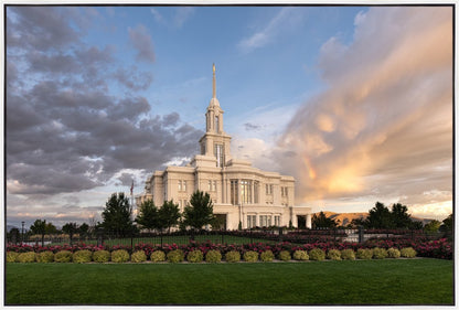 Payson Utah Pink Dividing The Light