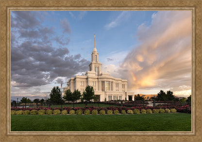 Payson Utah Pink Dividing The Light