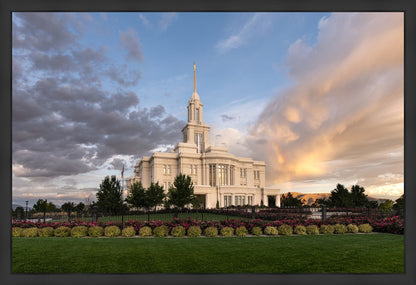 Payson Utah Pink Dividing The Light