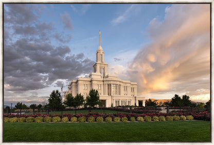 Payson Utah Pink Dividing The Light