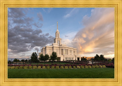 Payson Utah Pink Dividing The Light