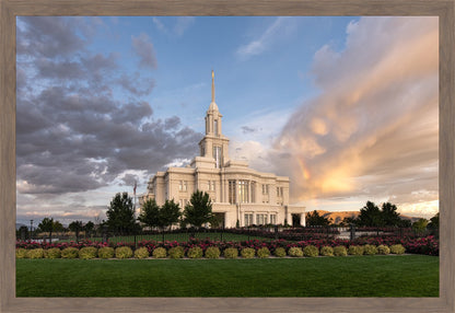 Payson Utah Pink Dividing The Light
