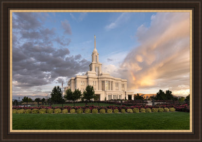 Payson Utah Pink Dividing The Light