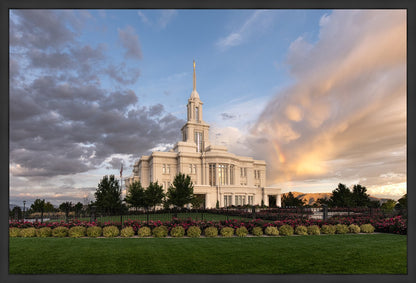 Payson Utah Pink Dividing The Light