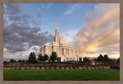 Payson Utah Pink Dividing The Light