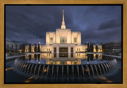 Ogden Utah Night Reflections