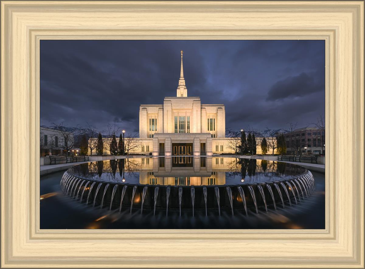 Ogden Utah Night Reflections