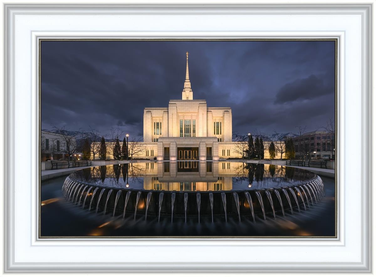 Ogden Utah Night Reflections