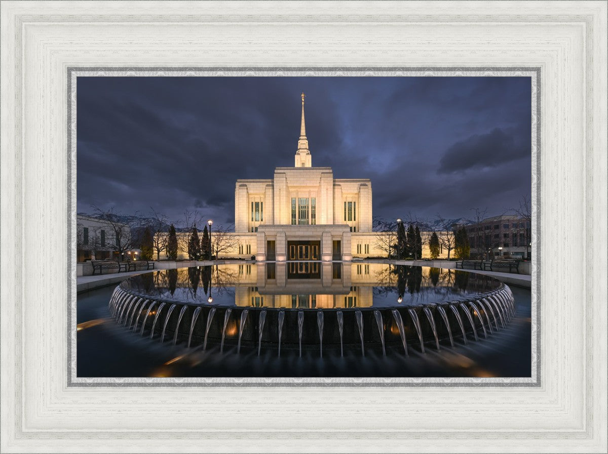 Ogden Utah Night Reflections