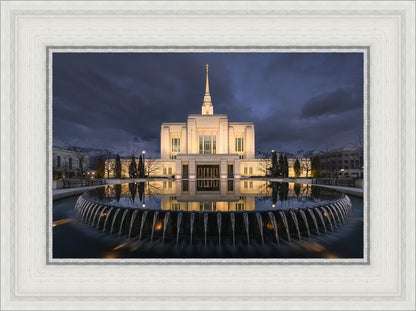 Ogden Utah Night Reflections