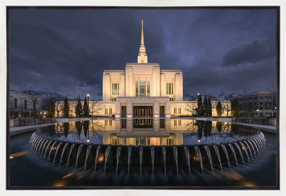 Ogden Utah Night Reflections