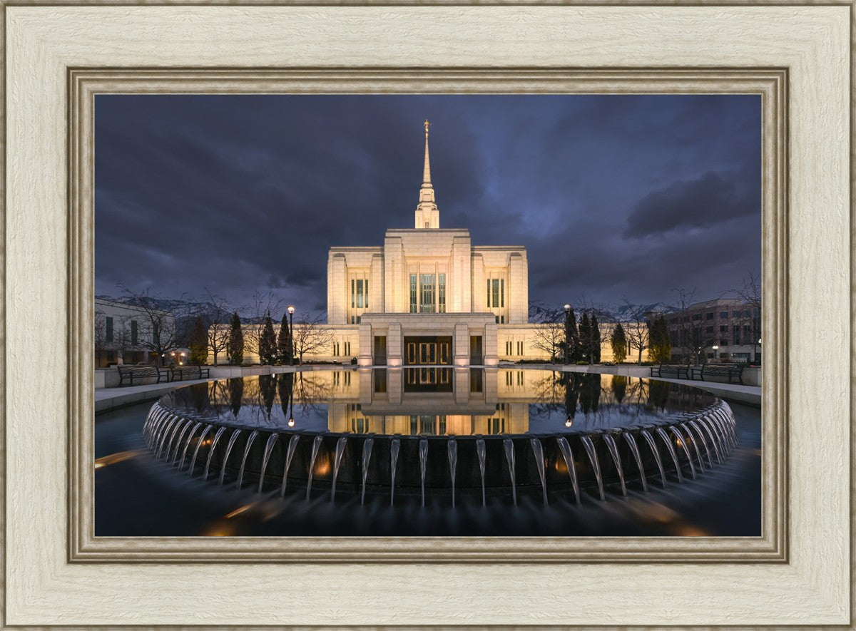Ogden Utah Night Reflections