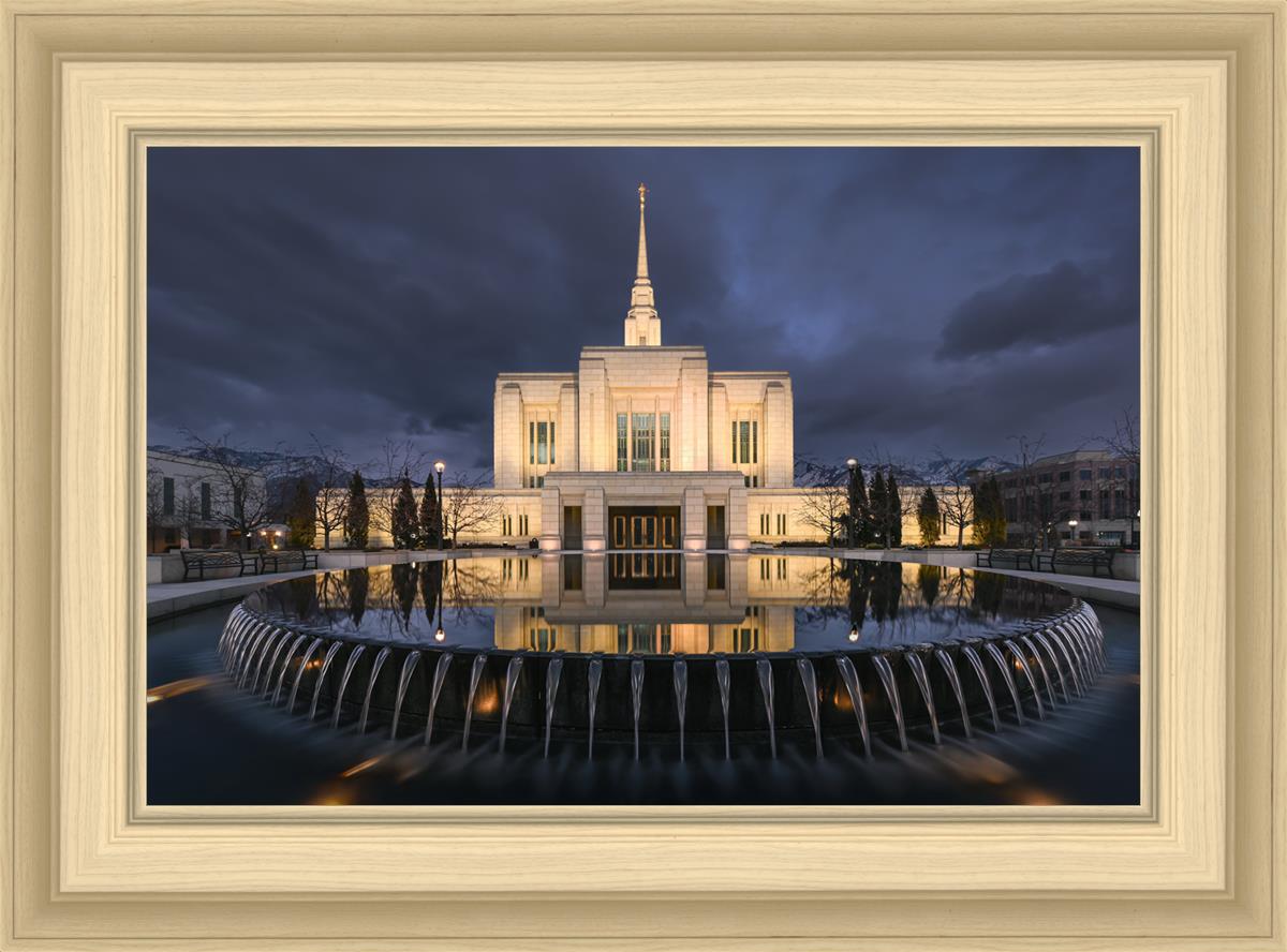 Ogden Utah Night Reflections