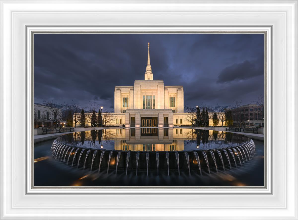 Ogden Utah Night Reflections