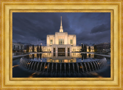 Ogden Utah Night Reflections