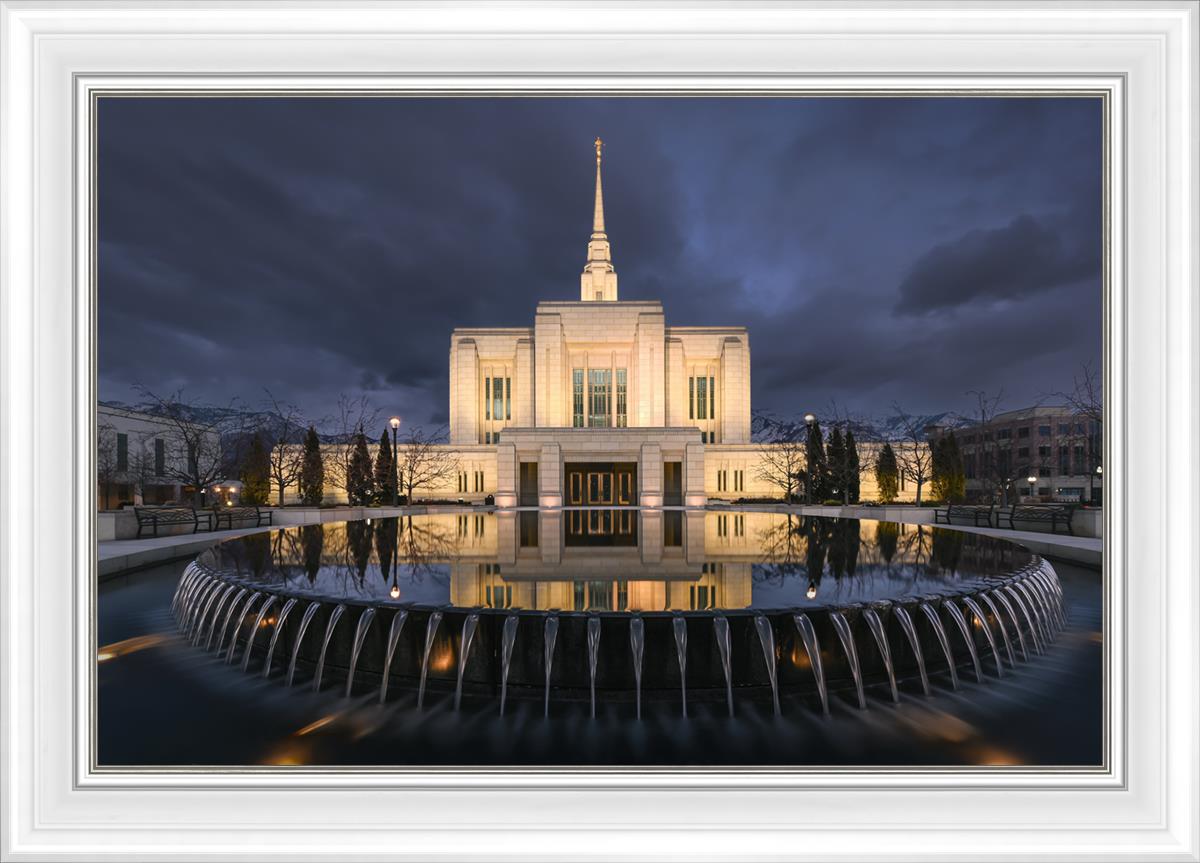 Ogden Utah Night Reflections
