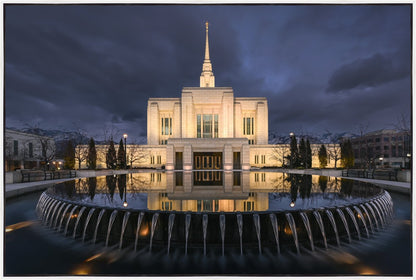 Ogden Utah Night Reflections