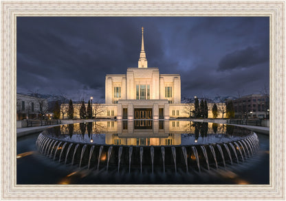 Ogden Utah Night Reflections