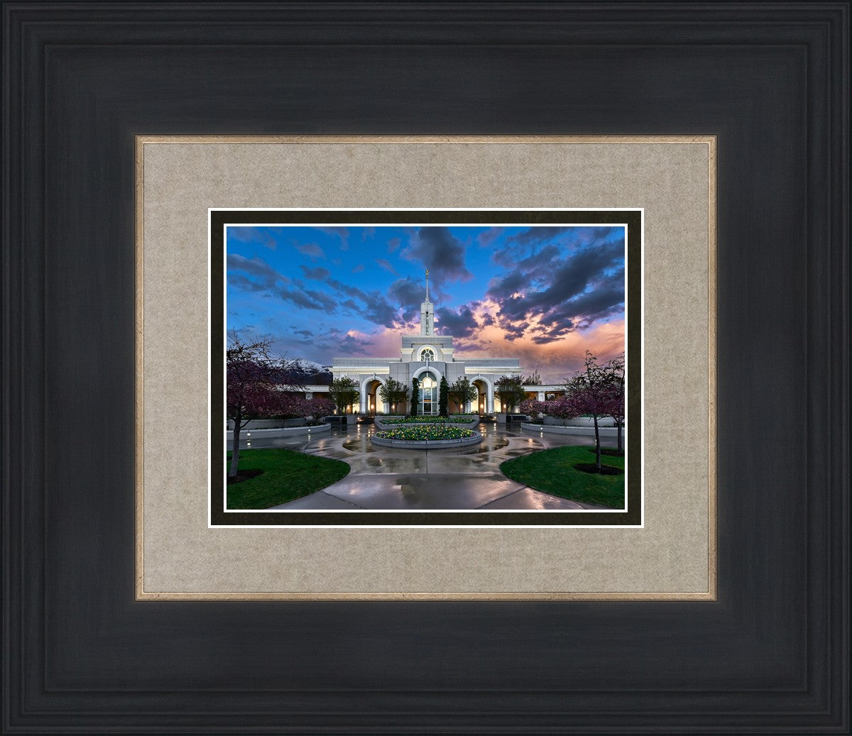 Mount Timpanogos Utah Spring Storm Clearing