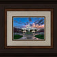 Mount Timpanogos Utah Spring Storm Clearing