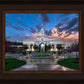 Mount Timpanogos Utah Spring Storm Clearing