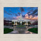Mount Timpanogos Utah Spring Storm Clearing