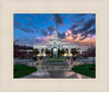 Mount Timpanogos Utah Spring Storm Clearing