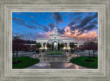 Mount Timpanogos Utah Spring Storm Clearing