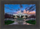 Mount Timpanogos Utah Spring Storm Clearing