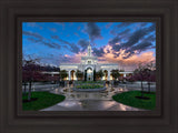 Mount Timpanogos Utah Spring Storm Clearing