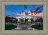 Mount Timpanogos Utah Spring Storm Clearing