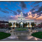 Mount Timpanogos Utah Spring Storm Clearing