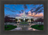 Mount Timpanogos Utah Spring Storm Clearing