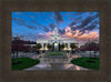 Mount Timpanogos Utah Spring Storm Clearing