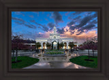 Mount Timpanogos Utah Spring Storm Clearing